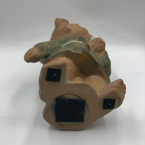 Vintage Terracotta Japanese Red Clay Pottery Figurine Sculpture Collectible Art - Picture 9 of 13